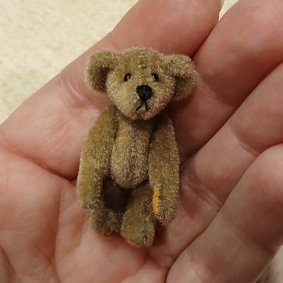90's Vintage Miniature Fully Jointed Teddy Bear Bundle - Picture 4 of 16